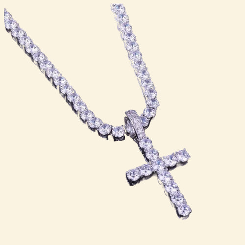 EMPEROR 3MM Tennis CZ Cross | 912721