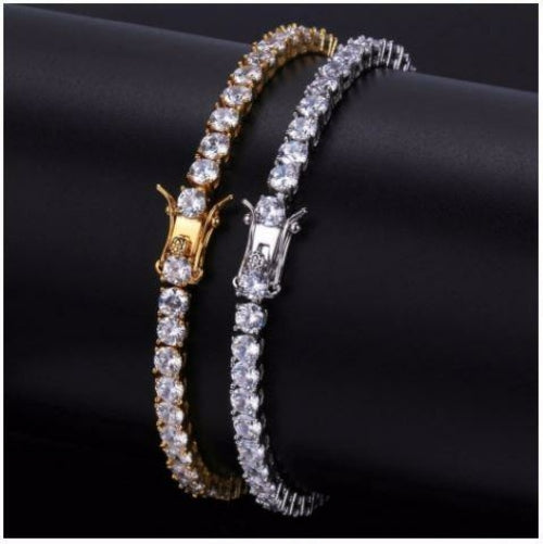 ROCK 4MM One Row Tennis Bracelet