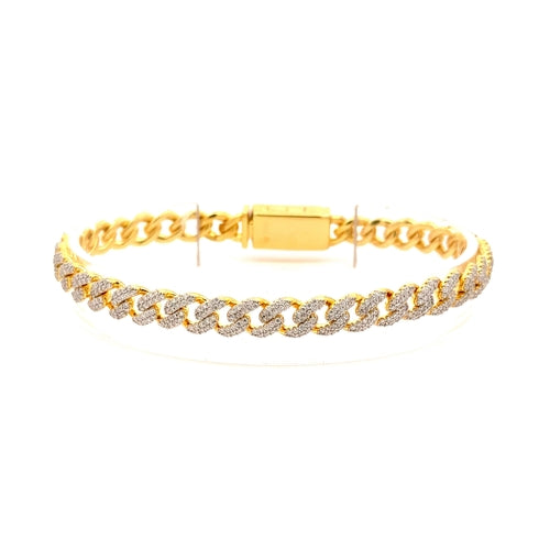 ZANO 6MM CZ Brass Iced Out Bracelet